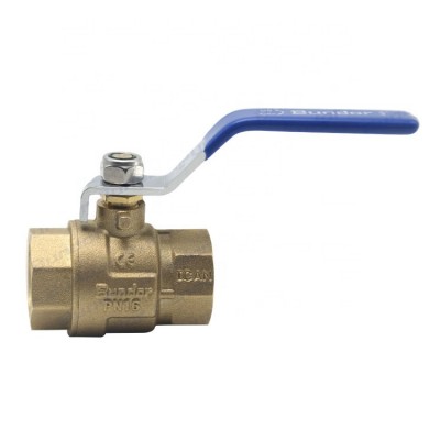 Bundor PN16 /PN25 Ball Valve DN15-DN50 2 inch dzr Brass Threaded DN15 threaded 1/2 inch Ball Valve